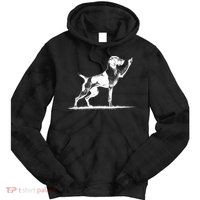 Rude Pointer Dog Asshole German Shorthaired Pointer Dog Tie Dye Hoodie