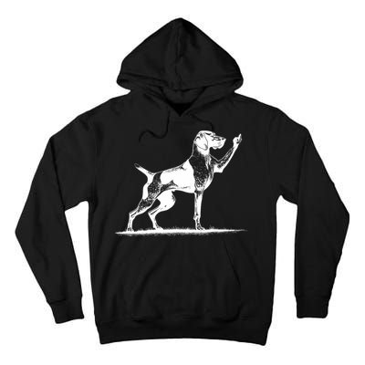 Rude Pointer Dog Asshole German Shorthaired Pointer Dog Tall Hoodie
