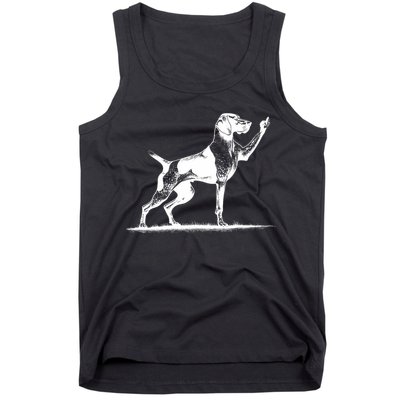 Rude Pointer Dog Asshole German Shorthaired Pointer Dog Tank Top
