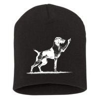 Rude Pointer Dog Asshole German Shorthaired Pointer Dog Short Acrylic Beanie