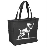 Rude Pointer Dog Asshole German Shorthaired Pointer Dog Zip Tote Bag