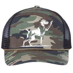 Rude Pointer Dog Asshole German Shorthaired Pointer Dog Retro Rope Trucker Hat Cap