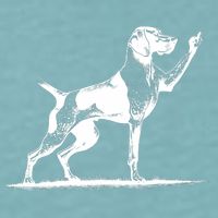 Rude Pointer Dog Asshole German Shorthaired Pointer Dog Sueded Cloud Jersey T-Shirt