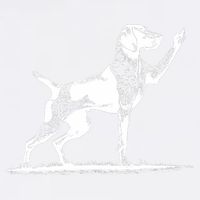 Rude Pointer Dog Asshole German Shorthaired Pointer Dog Garment-Dyed Sweatshirt
