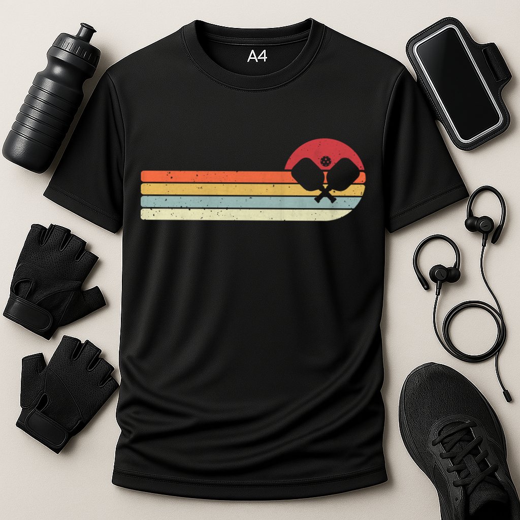 Retro Pickleball Design For Passionate Pickleball Players Gift Performance Shirt