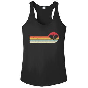 Retro Pickleball Design For Passionate Pickleball Players Gift Ladies PosiCharge Competitor Racerback Tank