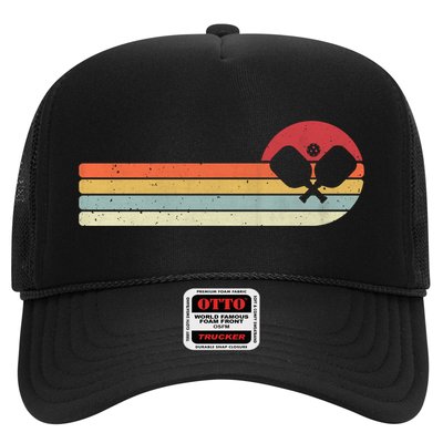 Retro Pickleball Design For Passionate Pickleball Players Gift Trucker Hat