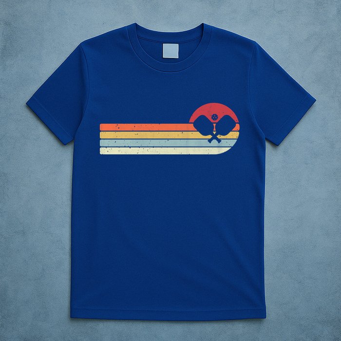Retro Pickleball Design For Passionate Pickleball Players Gift T-Shirt