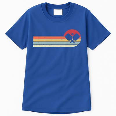 Retro Pickleball Design For Passionate Pickleball Players Gift Tall T-Shirt