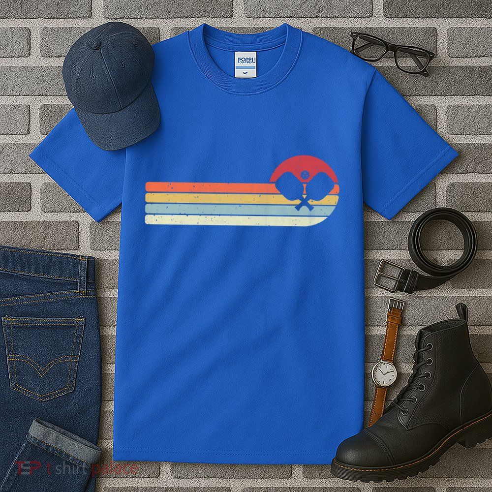 Retro Pickleball Design For Passionate Pickleball Players Gift Tall T-Shirt