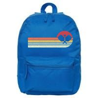 Retro Pickleball Design For Passionate Pickleball Players Gift 16 in Basic Backpack