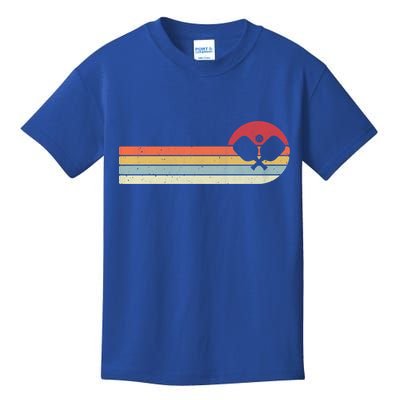 Retro Pickleball Design For Passionate Pickleball Players Gift Kids T-Shirt