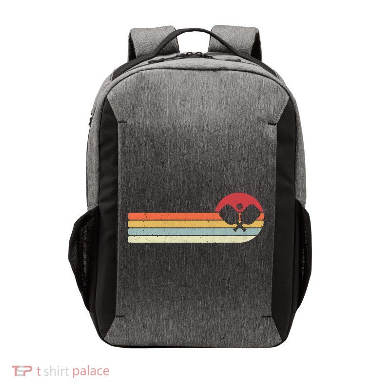 Retro Pickleball Design For Passionate Pickleball Players Gift Vector Backpack