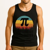 Retro Pi Day Funny Math Equation Irrational But Well Rounded Tank Top