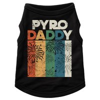 Retro Pyro Daddy Pyrotechnician Father Fireworks Technician Meaningful Gift Doggie Tank