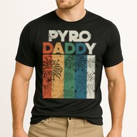 Retro Pyro Daddy Pyrotechnician Father Fireworks Technician Meaningful Gift Performance Shirt