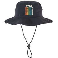 Retro Pyro Daddy Pyrotechnician Father Fireworks Technician Meaningful Gift Bucket Hat