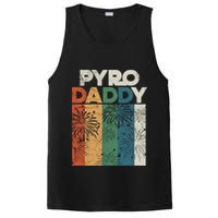 Retro Pyro Daddy Pyrotechnician Father Fireworks Technician Meaningful Gift PosiCharge Competitor Tank