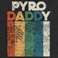 Retro Pyro Daddy Pyrotechnician Father Fireworks Technician Meaningful Gift Microfiber Hand Towel