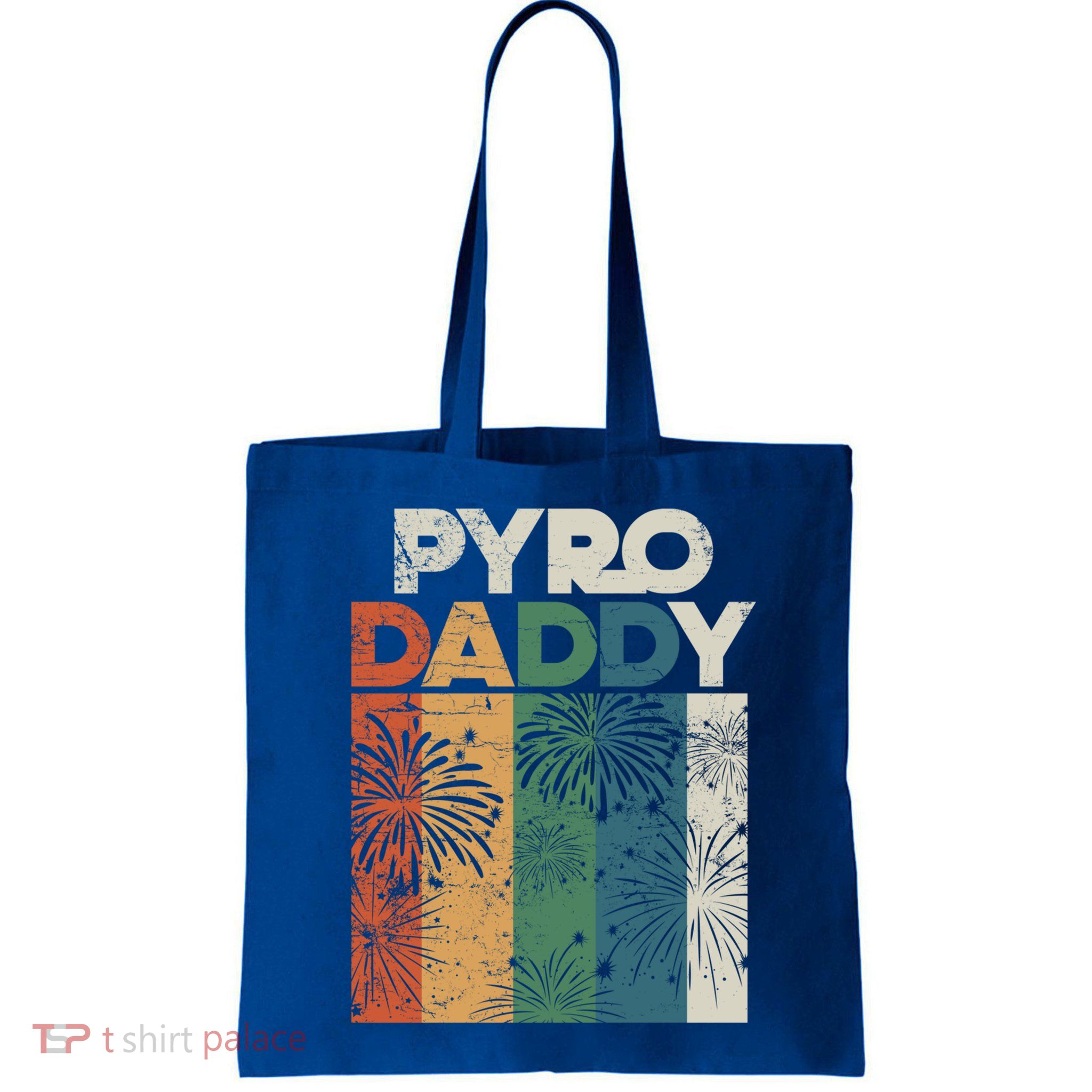 Retro Pyro Daddy Pyrotechnician Father Fireworks Technician Meaningful Gift Bag
