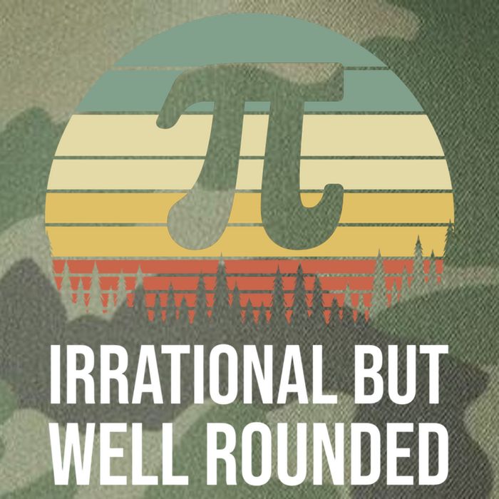 Retro Pi Day Irrational But Well Rounded Funny Math Teacher Gift Legacy Tie Dye Trucker Hat