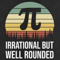 Retro Pi Day Irrational But Well Rounded Funny Math Teacher Gift Cool Comfort Performance Bucket Hat