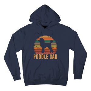 Retro Poodle Dad Dog Owner Pet Poodle Father Tall Hoodie