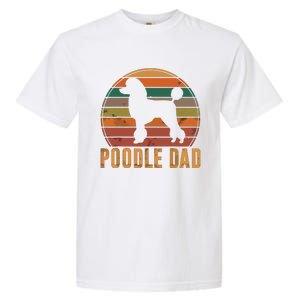 Retro Poodle Dad Dog Owner Pet Poodle Father Garment-Dyed Heavyweight T-Shirt