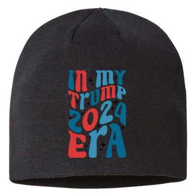 Retro Political Era Motif Sustainable Beanie