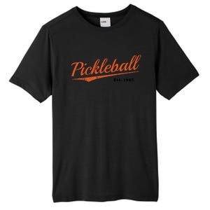 Retro Pickleball Est 1965 Design Pickleball Cool Gift Tall Fusion ChromaSoft Performance T-Shirt