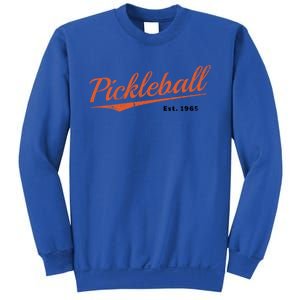 Retro Pickleball Est 1965 Design Pickleball Cool Gift Sweatshirt