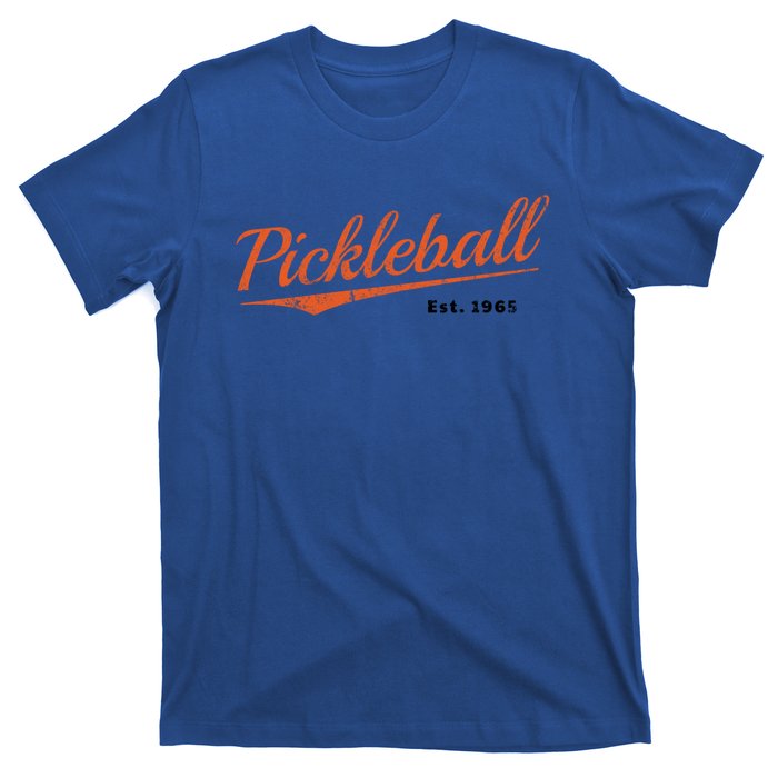 Retro Pickleball Est 1965 Design Pickleball Cool Gift T-Shirt