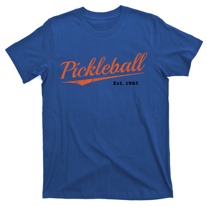 Retro Pickleball Est 1965 Design Pickleball Cute Gift T-Shirt