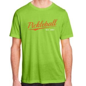 Retro Pickleball Est 1965 Design Pickleball Gift Adult ChromaSoft Performance T-Shirt