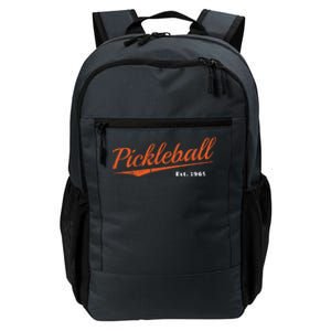 Retro Pickleball Est 1965 Design Pickleball Gift Daily Commute Backpack