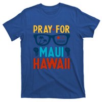 Retro Pray For Maui Support Hawaii Gift T-Shirt