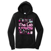 Retro Pink Funny Lab Is Everything Happy Lab Week 2024 Women's Pullover Hoodie