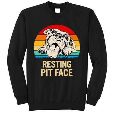 Resting Pit Face Sweatshirt