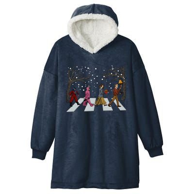 Ralphie Parker Family Passing Road Christmas Holiday Hooded Wearable Blanket