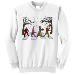 Ralphie Parker Family Passing Road Christmas Holiday Sweatshirt