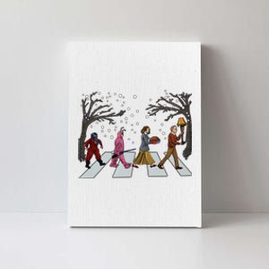 Ralphie Parker Family Passing Road Christmas Holiday Canvas