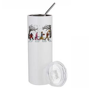 Ralphie Parker Family Passing Road Christmas Holiday Stainless Steel Tumbler