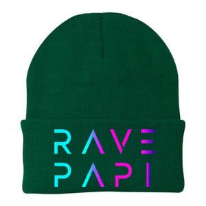 Rave Papiedm Festival Raver Daddy Fathers Groovy Cool Knit Cap Winter Beanie