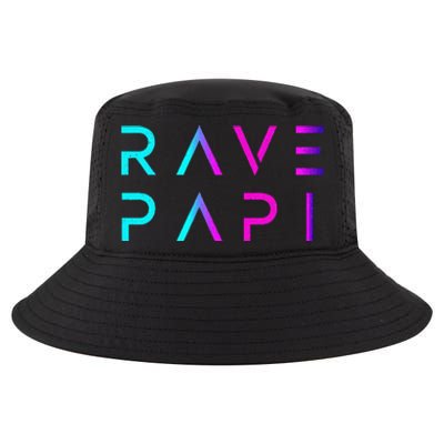 Rave Papiedm Festival Raver Daddy Fathers Groovy Cool Cool Comfort Performance Bucket Hat