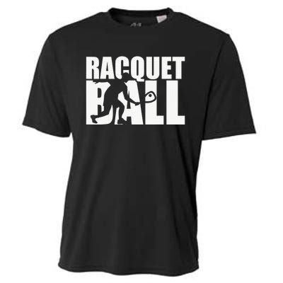 Racquetball Player Funny Racquetball Practice Session Cooling Performance Crew T-Shirt