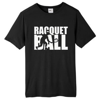 Racquetball Player Funny Racquetball Practice Session Tall Fusion ChromaSoft Performance T-Shirt