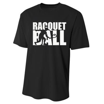 Racquetball Player Funny Racquetball Practice Session Performance Sprint T-Shirt