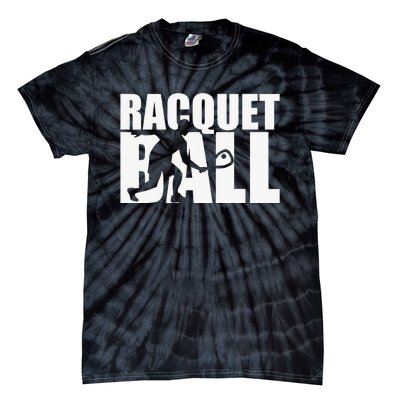 Racquetball Player Funny Racquetball Practice Session Tie-Dye T-Shirt