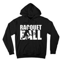 Racquetball Player Funny Racquetball Practice Session Tall Hoodie