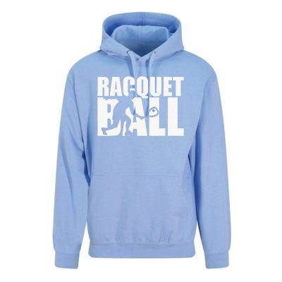 Racquetball Player Funny Racquetball Practice Session Unisex Surf Hoodie